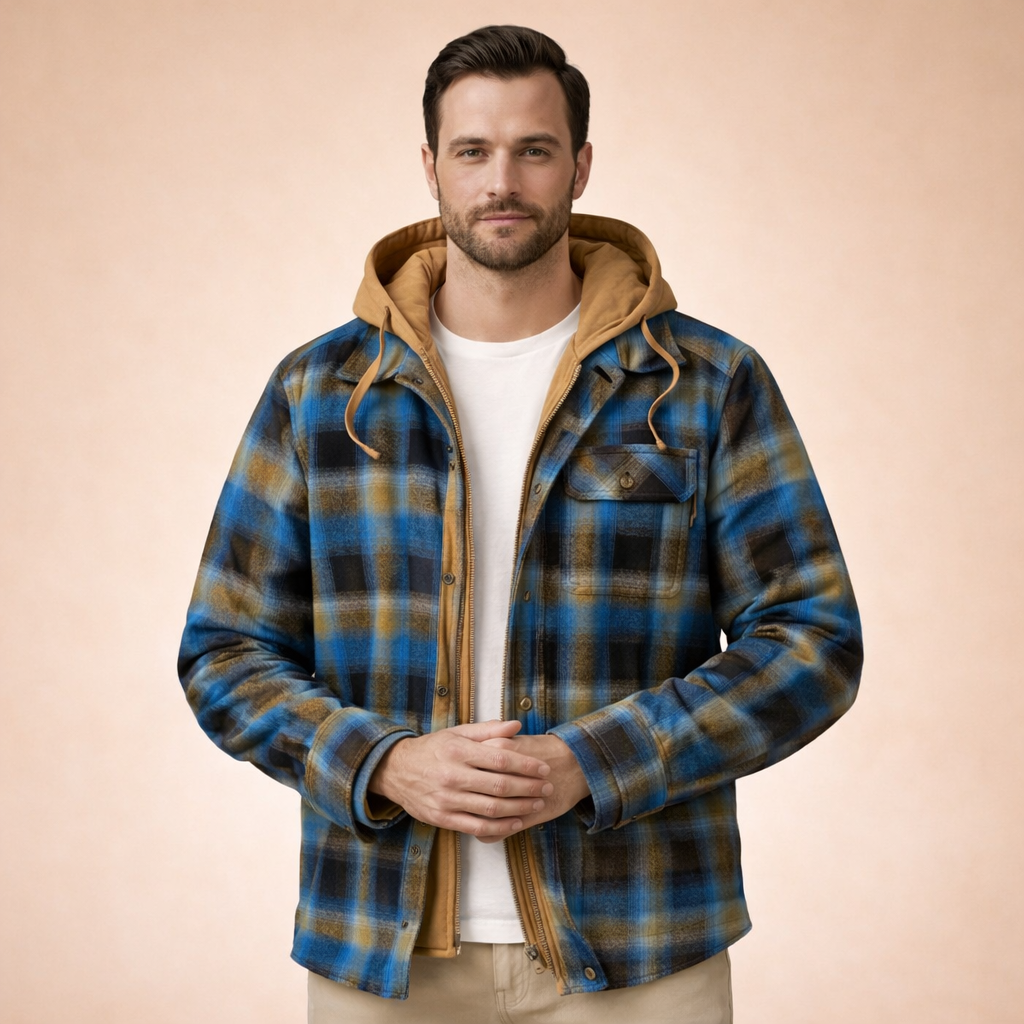 Maverick | Elegante und trendige karierte Jacke