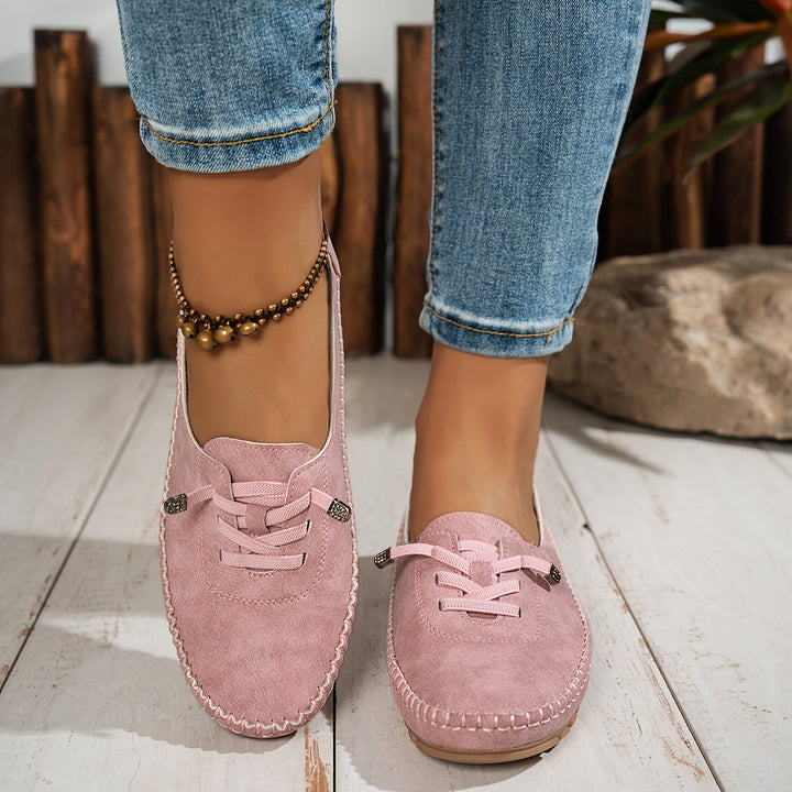 Christina | Elegant &amp; Comfortable Lace-Up Loafers
