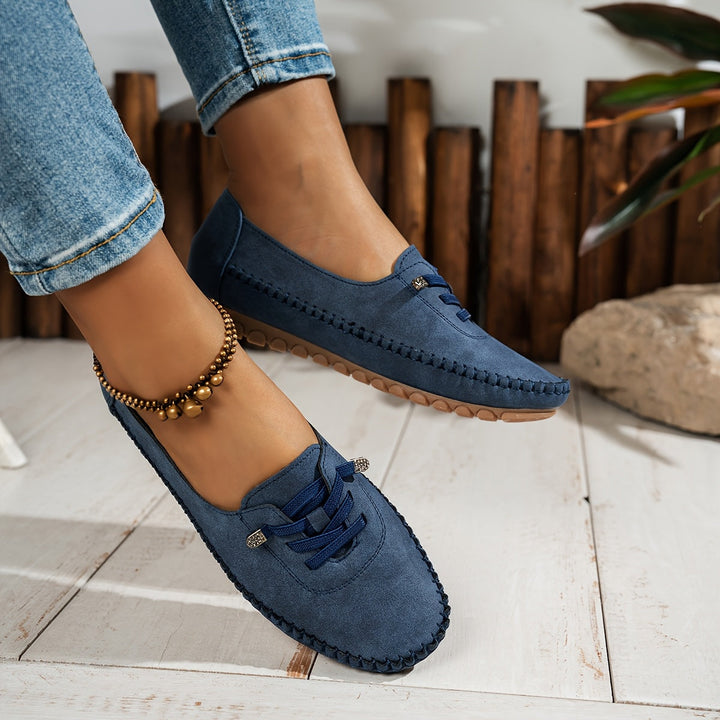 Christina | Elegant &amp; Comfortable Lace-Up Loafers