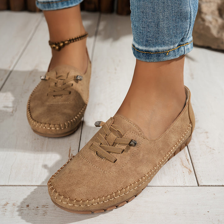 Christina | Elegant &amp; Comfortable Lace-Up Loafers