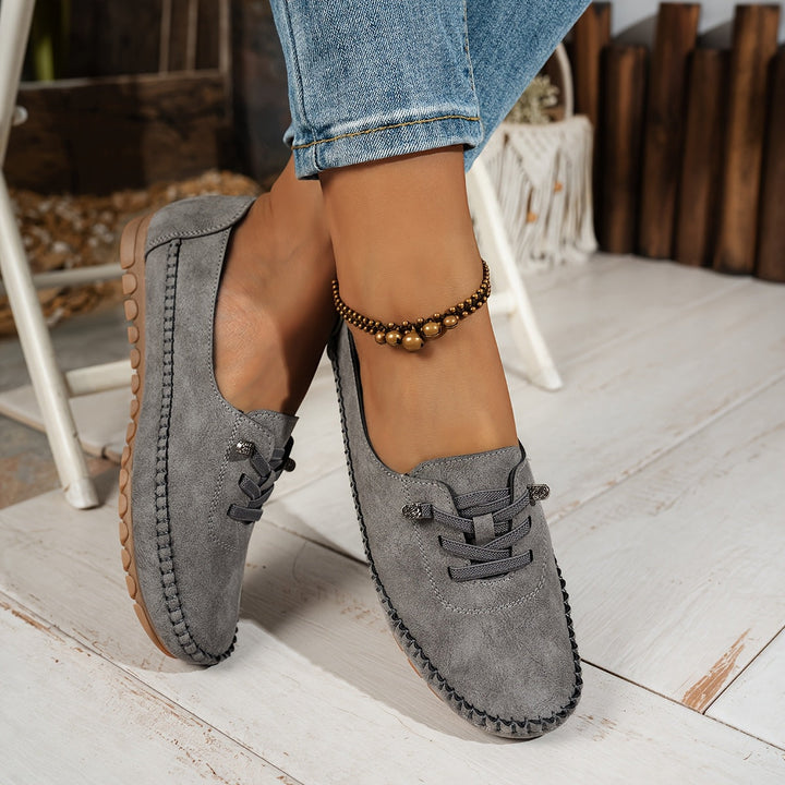 Christina | Elegant &amp; Comfortable Lace-Up Loafers