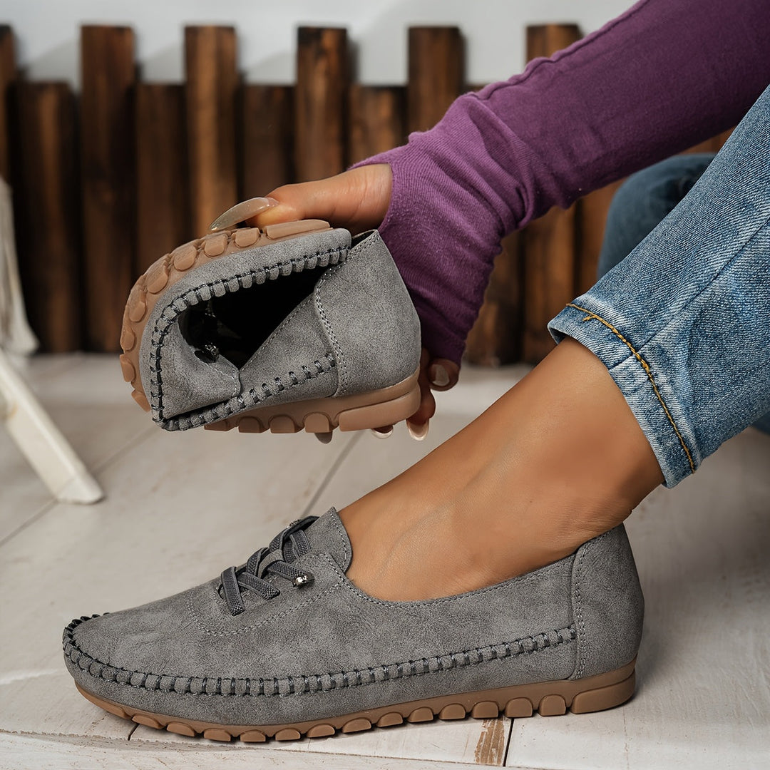 Christina | Elegant &amp; Comfortable Lace-Up Loafers