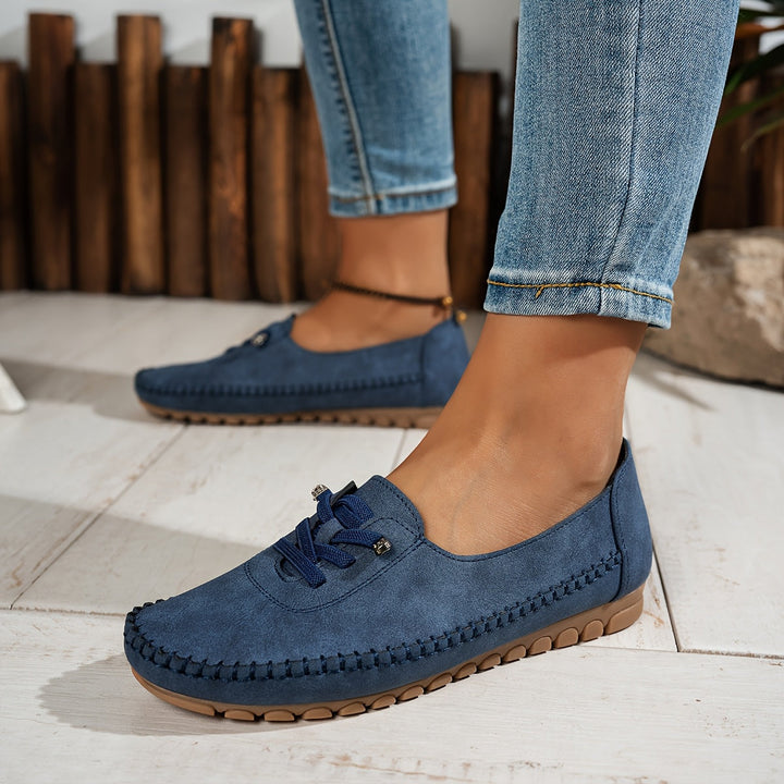 Christina | Elegant &amp; Comfortable Lace-Up Loafers