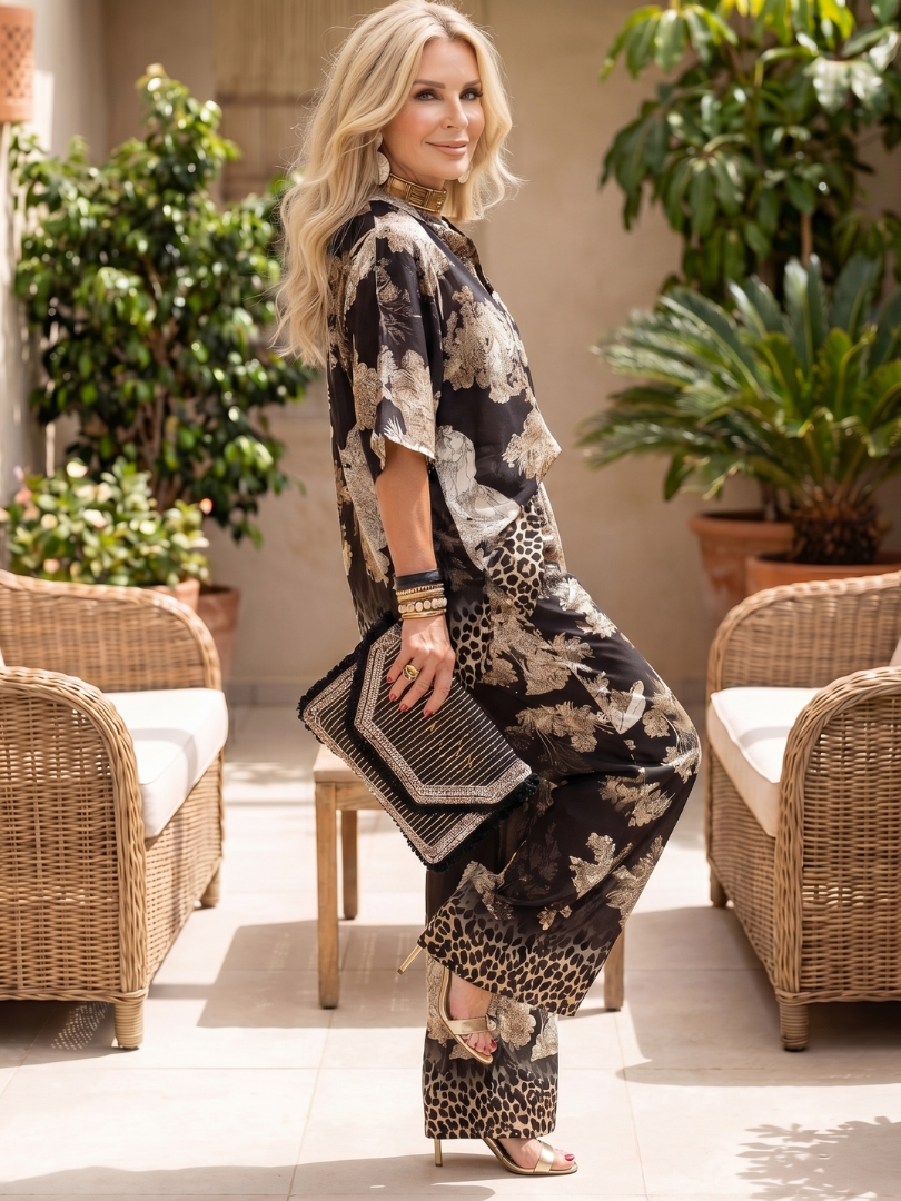 Lunara | Elegantes zweiteiliges Wickel-Set