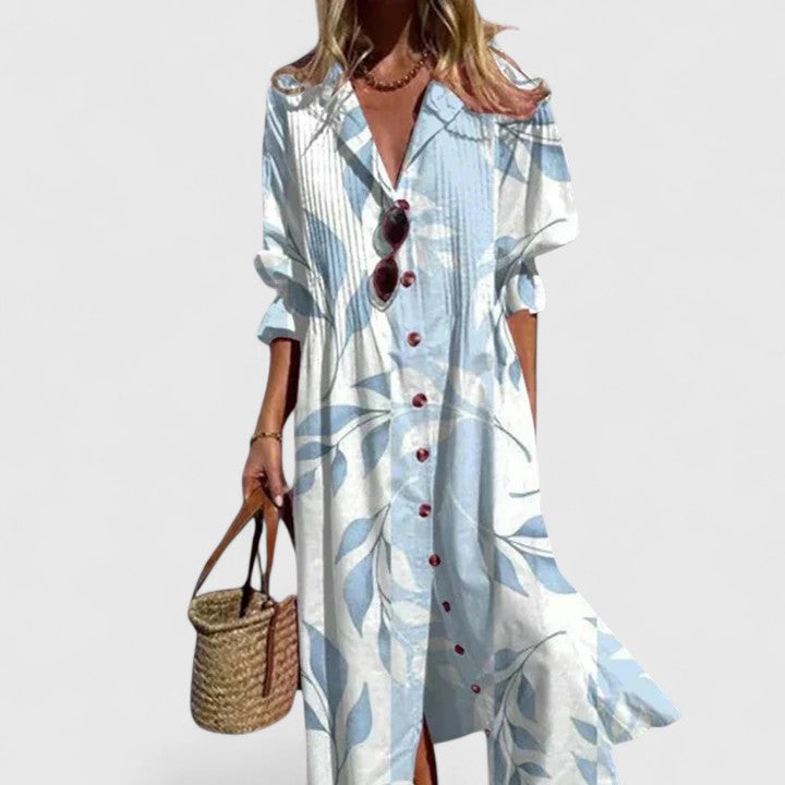 Isabel | Bequemes Boho-Kleid in Übergröße