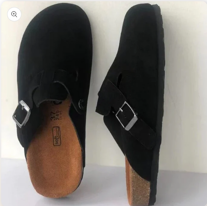 Solvian | Premium Unisex-Komfortsandalen aus Leder