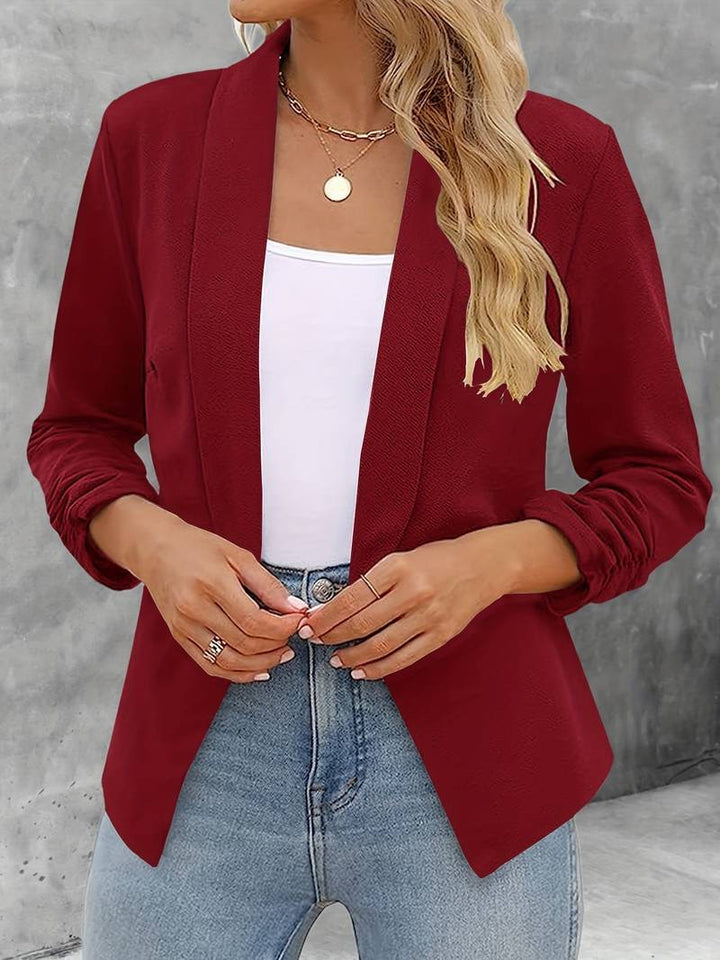 Aurevia | Eleganter Blazer mit offener Vorderseite für Damen