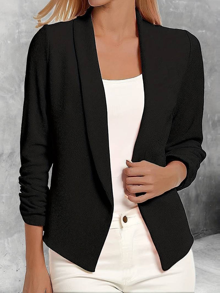 Aurevia | Eleganter Blazer mit offener Vorderseite für Damen