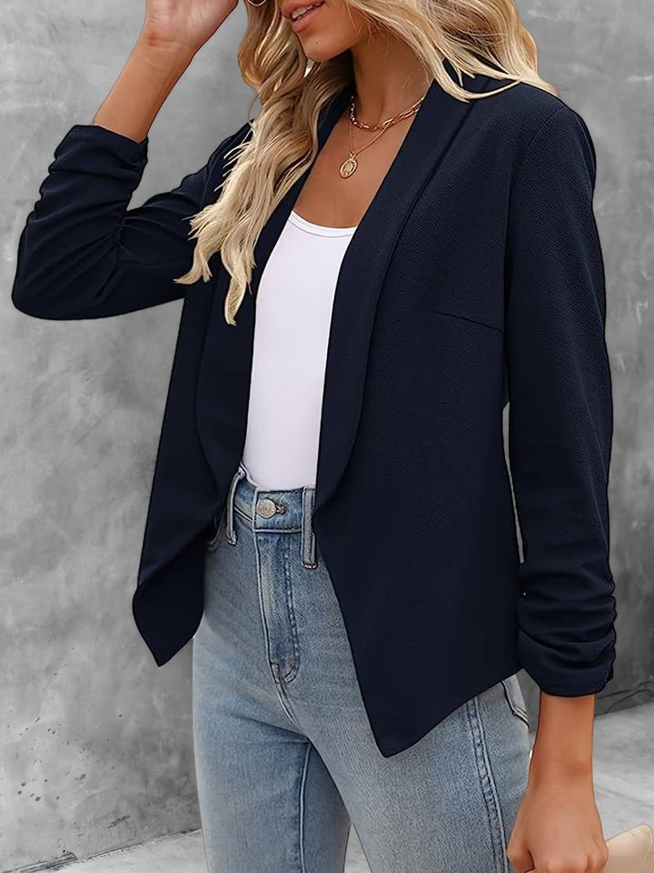 Aurevia | Eleganter Blazer mit offener Vorderseite für Damen