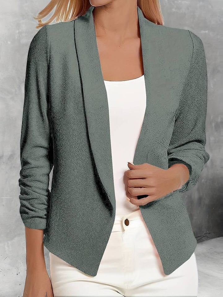 Aurevia | Eleganter Blazer mit offener Vorderseite für Damen