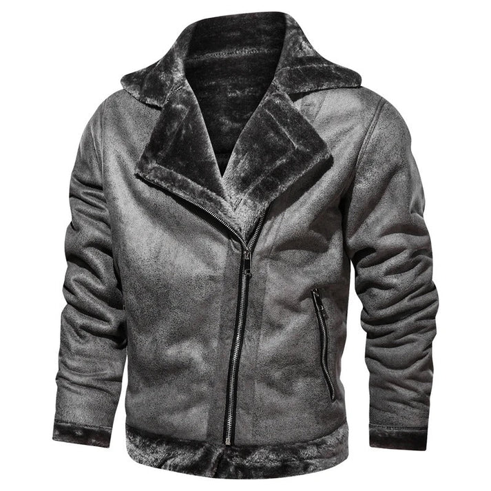 Rovano | Premium Leder Bomberjacke für Herren