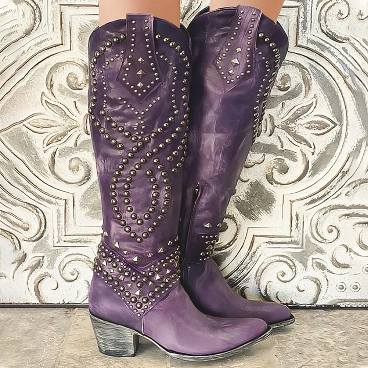 Valentina | Elegante Kniehohe Damenstiefel
