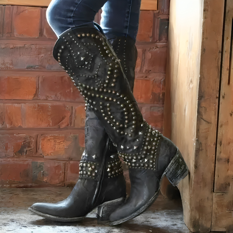 Valentina | Elegante Kniehohe Damenstiefel