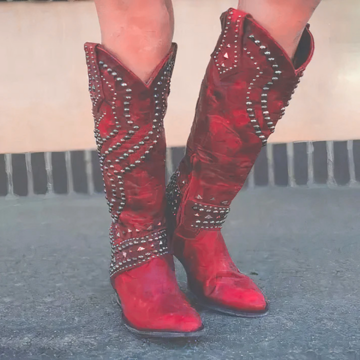 Valentina | Elegante Kniehohe Damenstiefel