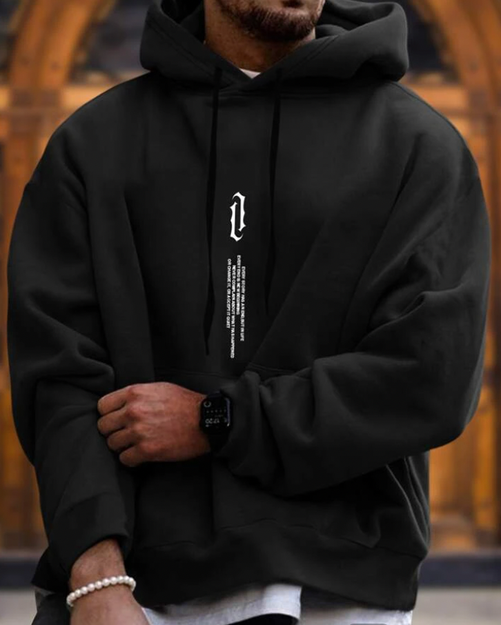 Christian | Bequemer und verstellbarer Hoodie für Herren