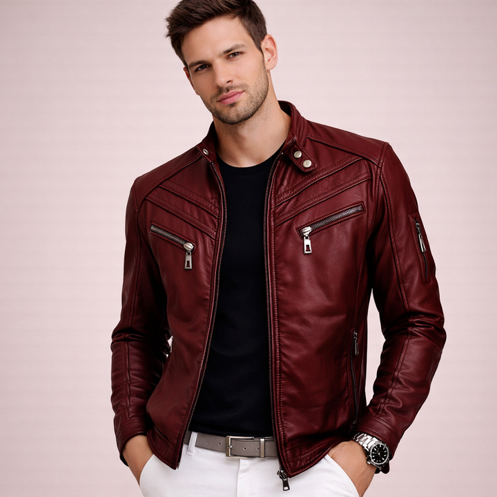 Anthony | Stylish &amp; Comfortable Leather Jacket
