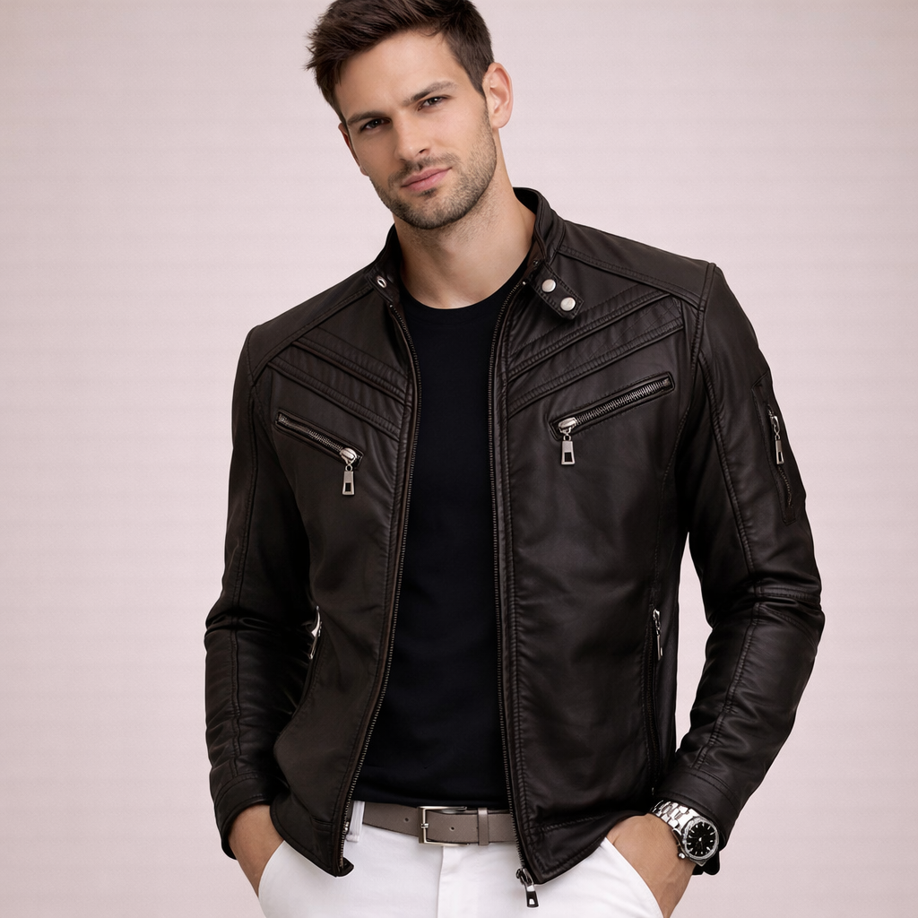 Anthony | Stylish &amp; Comfortable Leather Jacket