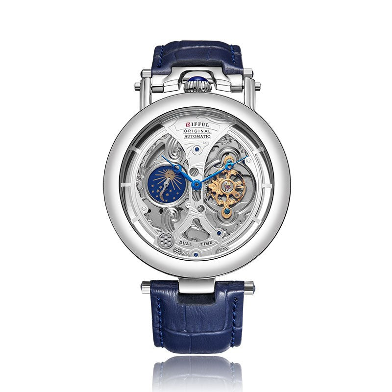 Vortex | Herrenuhr mit elegantem Skelettzifferblatt
