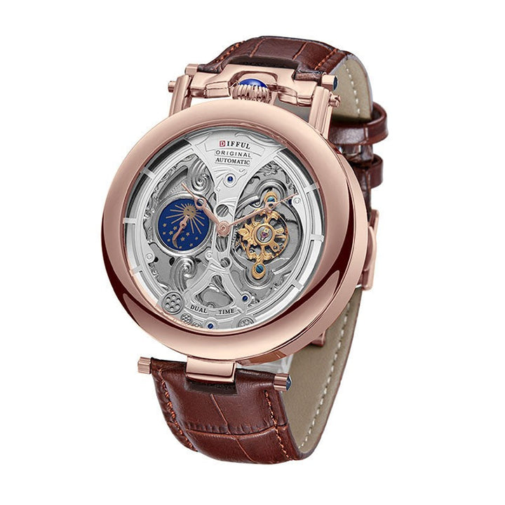 Vortex | Herrenuhr mit elegantem Skelettzifferblatt