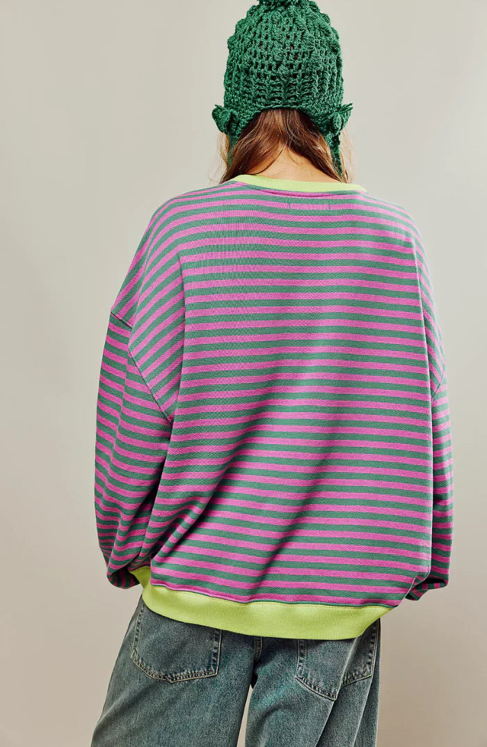 Elena | Trendiges und gemütliches Oversized-Damen-Sweatshirt
