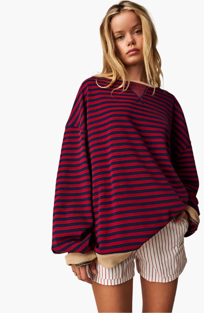Elena | Trendiges und gemütliches Oversized-Damen-Sweatshirt