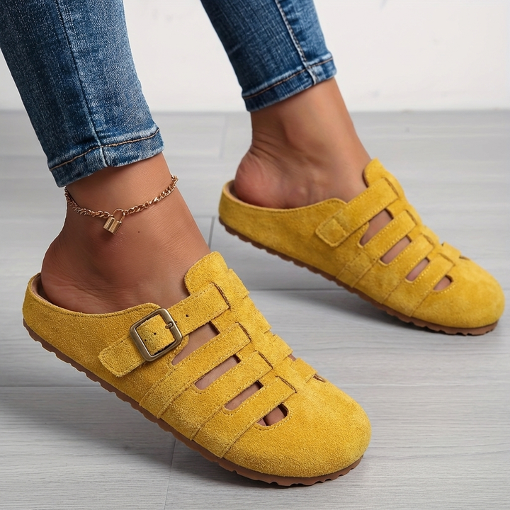 Calira | Lässige Slip-On Sandalen für Damen