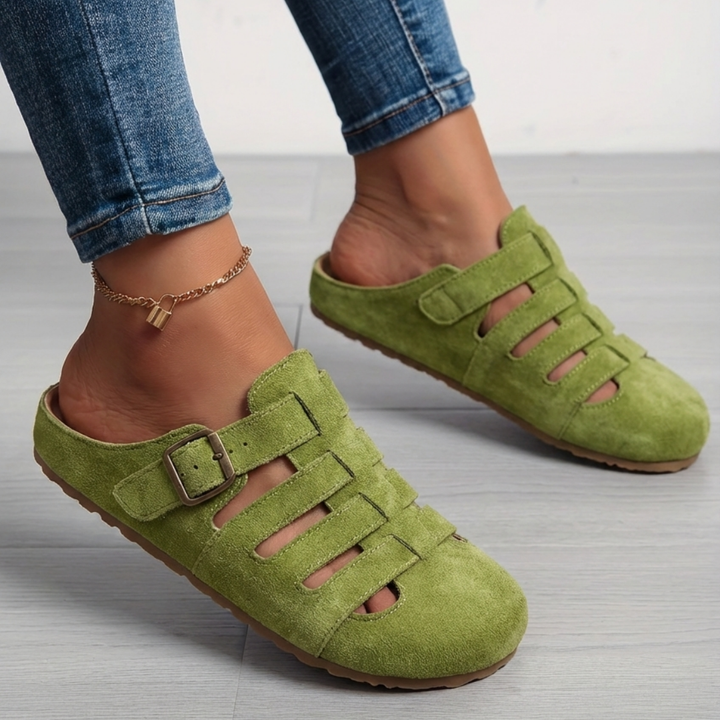 Calira | Lässige Slip-On Sandalen für Damen