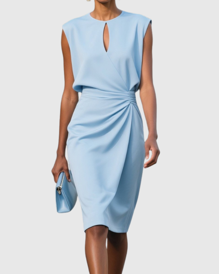 Aurora | Elegant Sleeveless Midi Dress