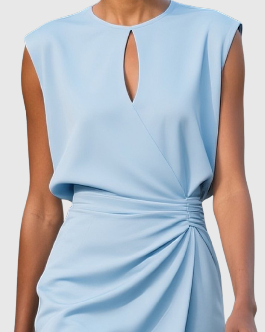 Aurora | Elegant Sleeveless Midi Dress
