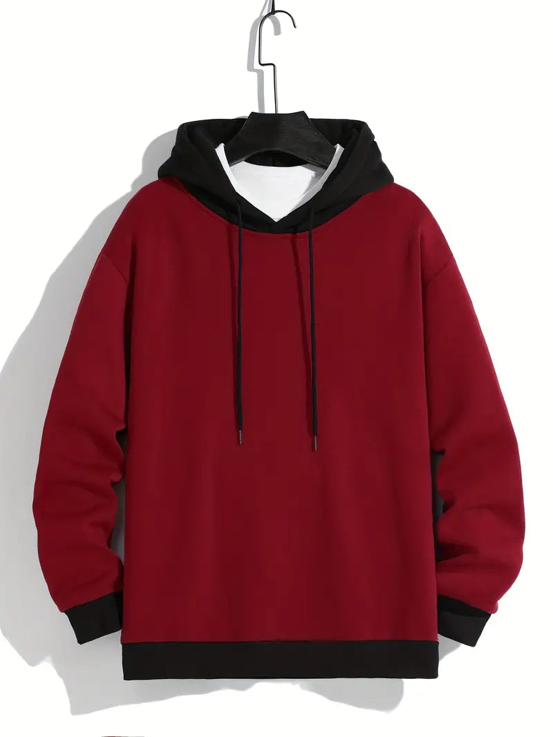 Virex | Retro-Farbblock-Kapuzenpulli