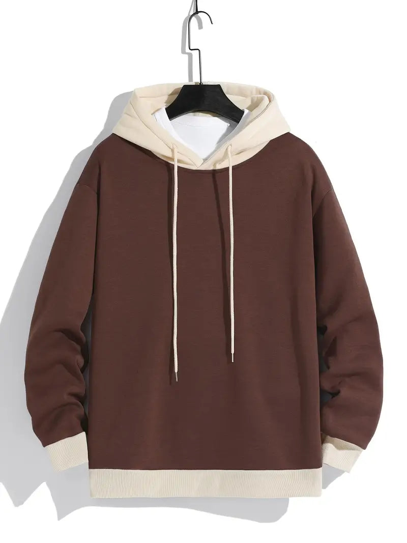 Virex | Retro-Farbblock-Kapuzenpulli