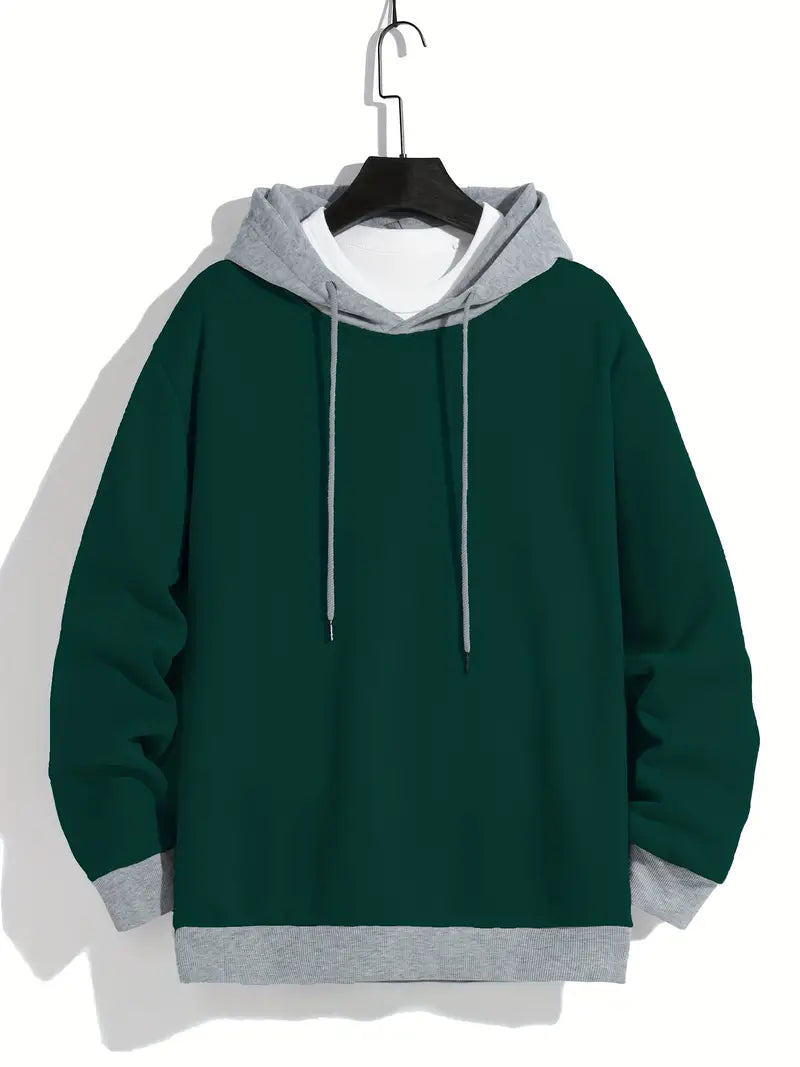 Virex | Retro-Farbblock-Kapuzenpulli