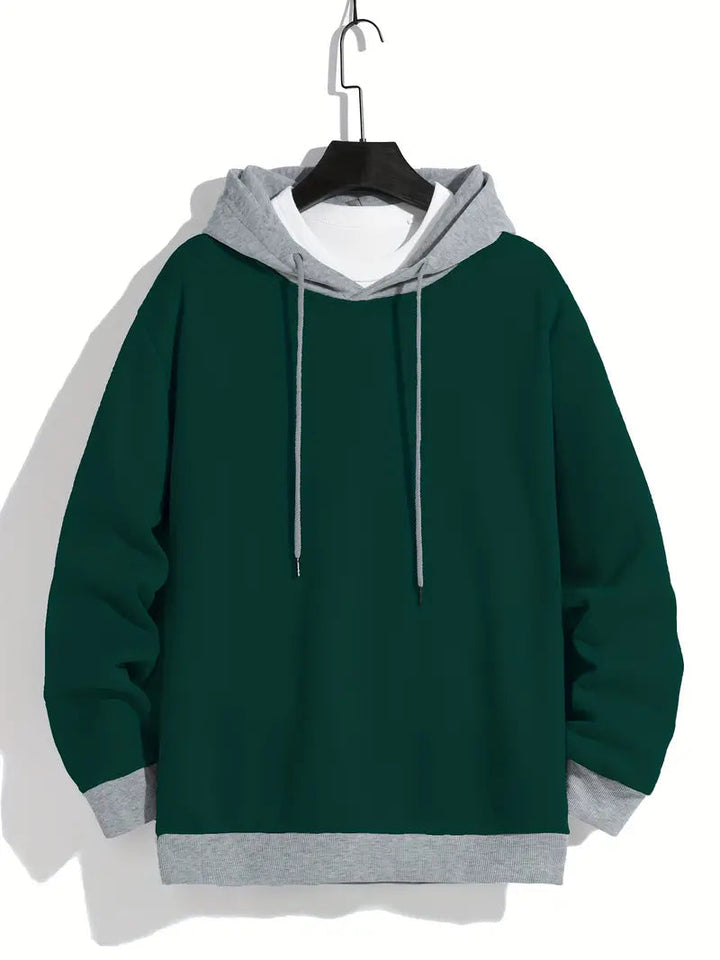 Virex | Retro-Farbblock-Kapuzenpulli