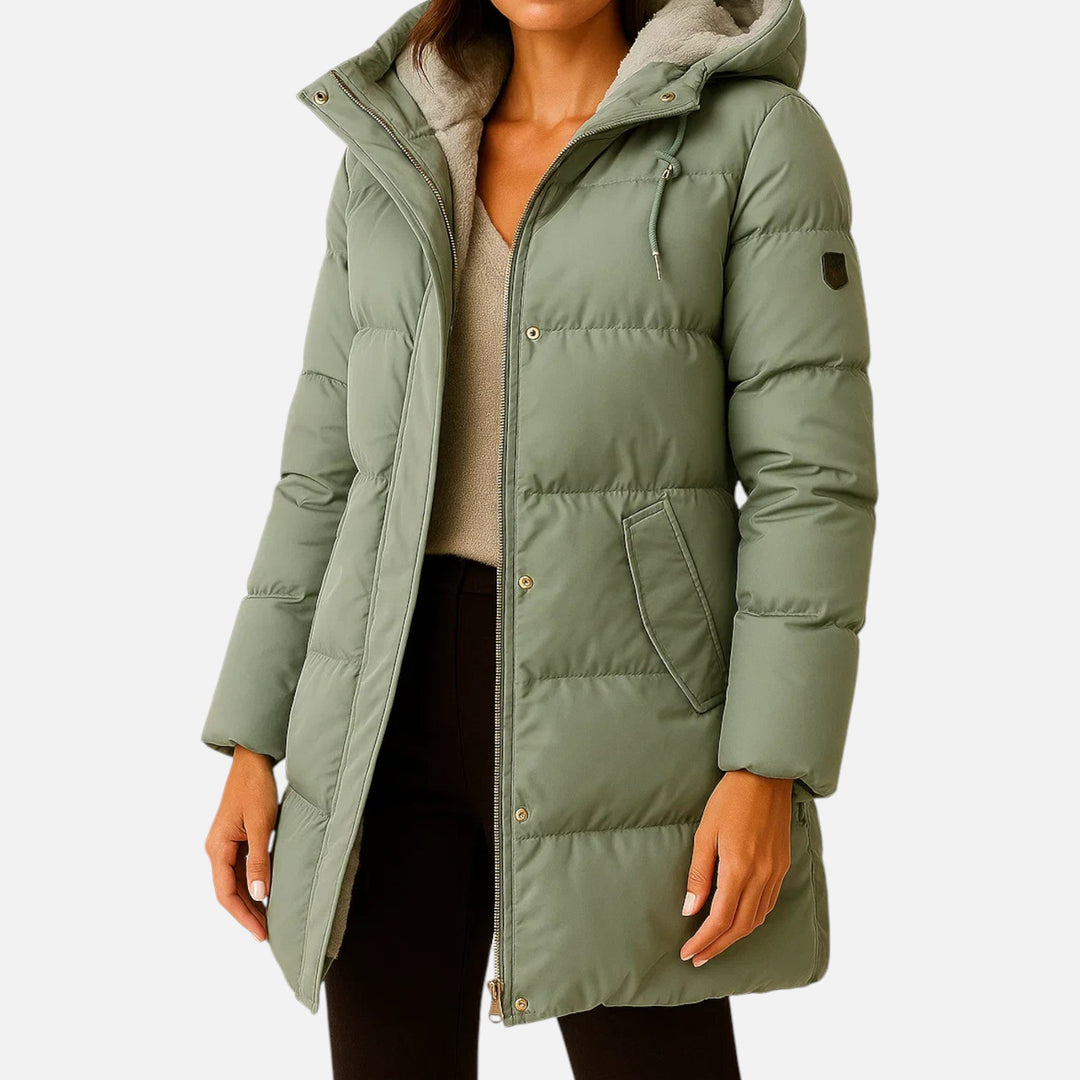 Seraphine | Eleganter Daunenmantel für Damen