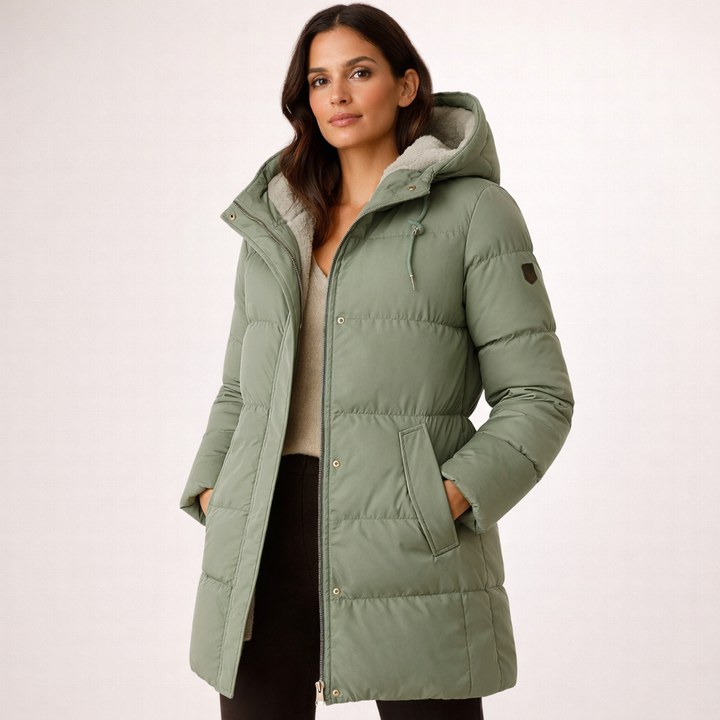 Seraphine | Eleganter Daunenmantel für Damen
