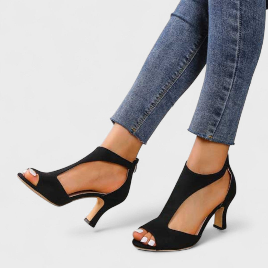Zorine | Comfortable Block Heel Sandals for All-Day Wear