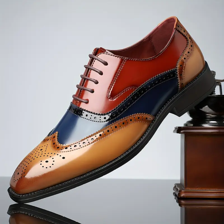 Mark | Elegante Herrenschuhe mit Flügelkappe