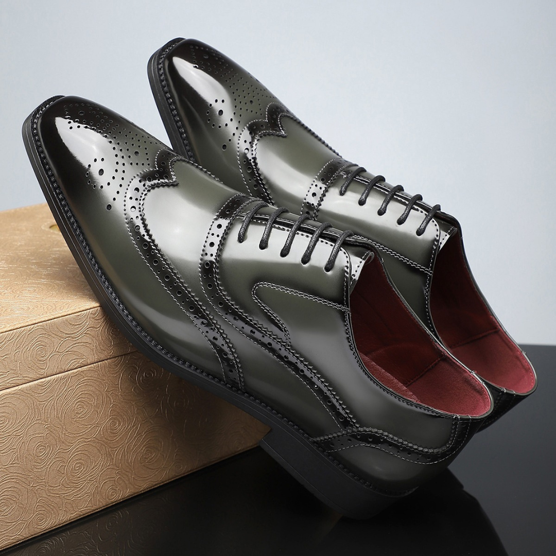 Mark | Elegante Herrenschuhe mit Flügelkappe