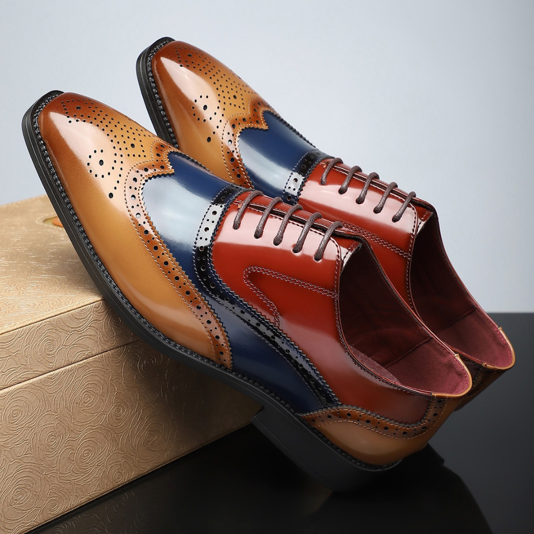 Mark | Elegante Herrenschuhe mit Flügelkappe