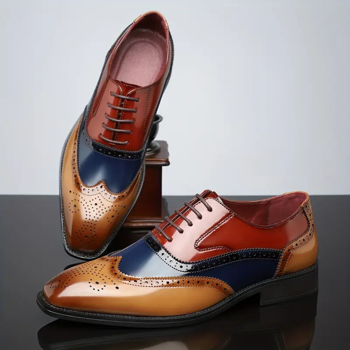 Mark | Elegante Herrenschuhe mit Flügelkappe