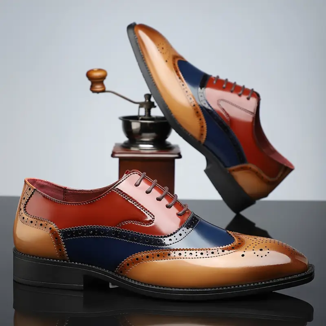 Mark | Elegante Herrenschuhe mit Flügelkappe
