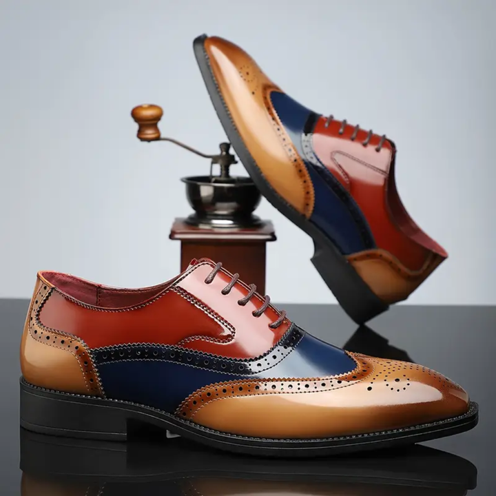 Mark | Elegante Herrenschuhe mit Flügelkappe