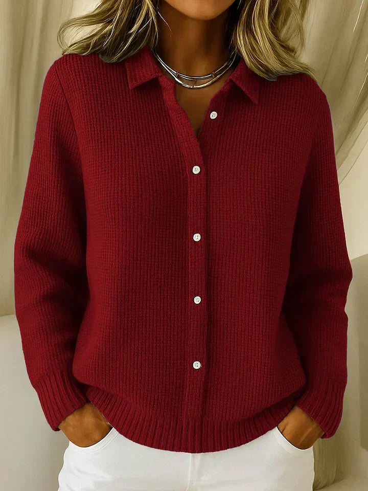Vestra | Eleganter langer Strickcardigan für Damen