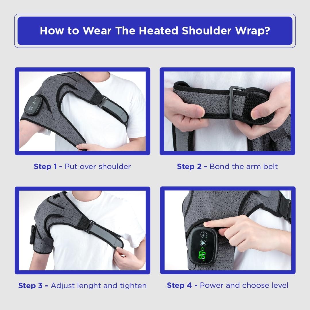 Shoulder Massager With Heat