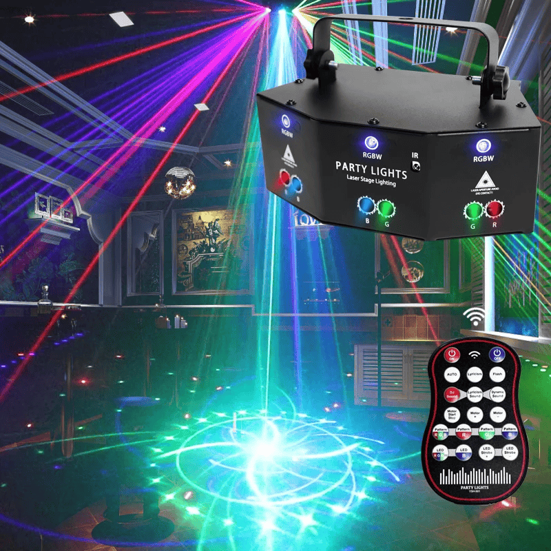 9-Eye Laser Party Light