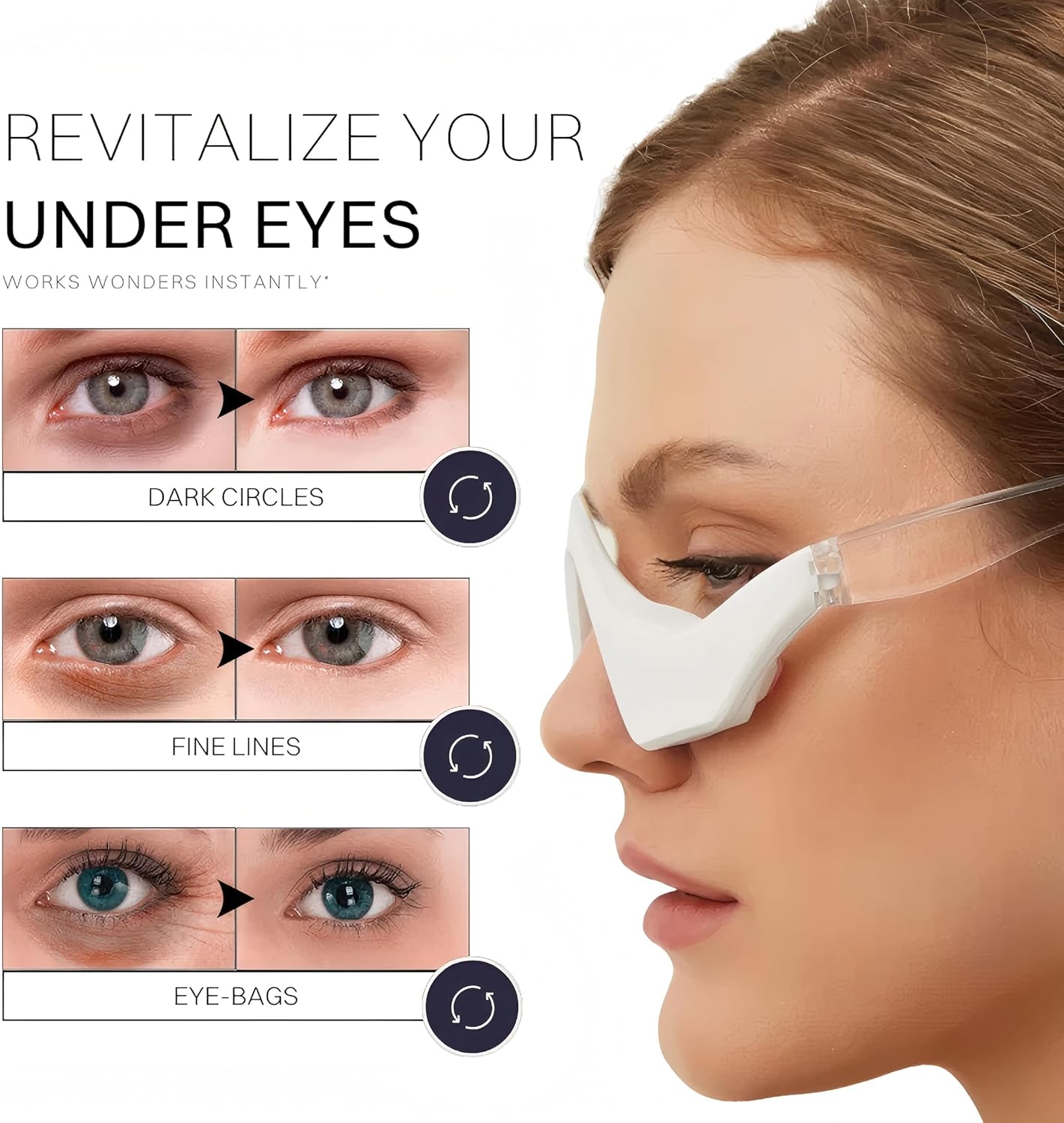 Under Eye Red Light Therapy Massager