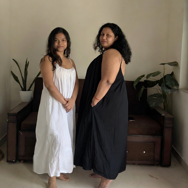 Craftsmiley Honeymoon Maxi Dress- Pack of 2