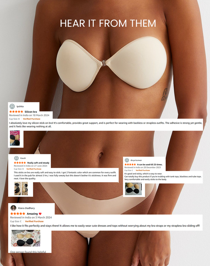 Craftsmiley™ Moon Bra - Adhesive Bra