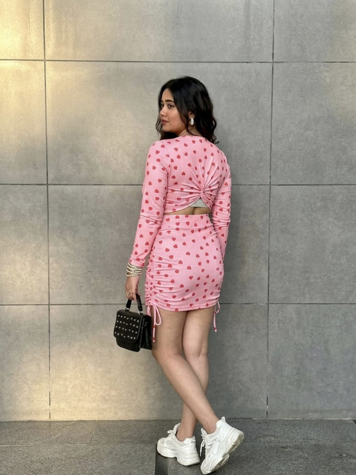 Craftsmiley "Pink Mirage" Co-ords Set – Chic, Playful &amp; Effortlessly Stylish 💖