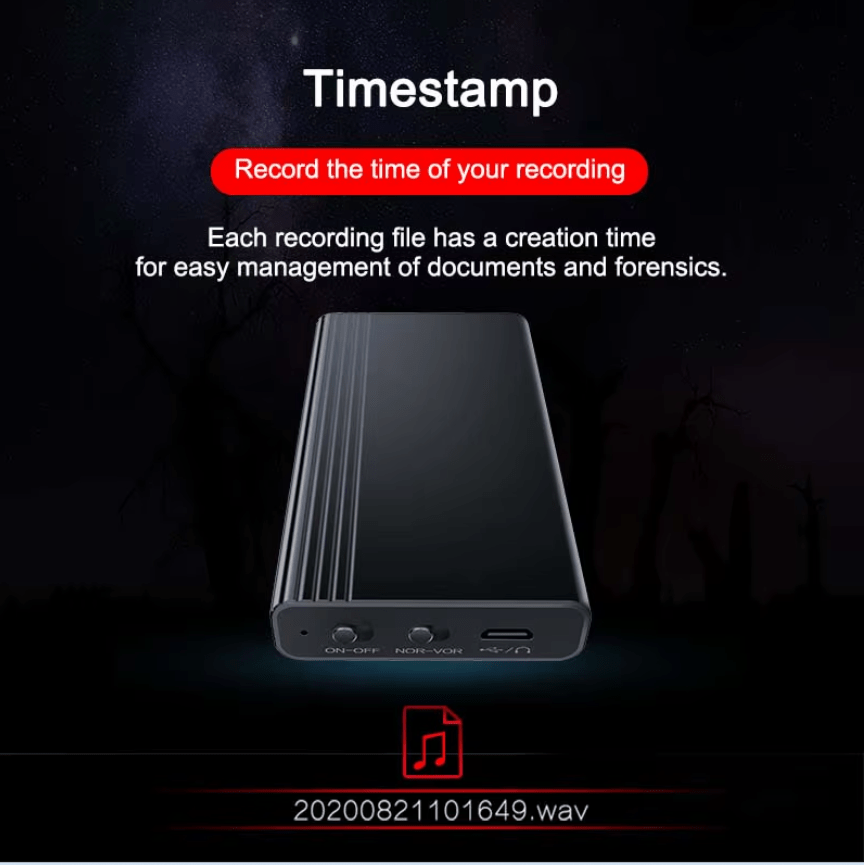 Mini Voice Recorder - ( 128 GB Storage )